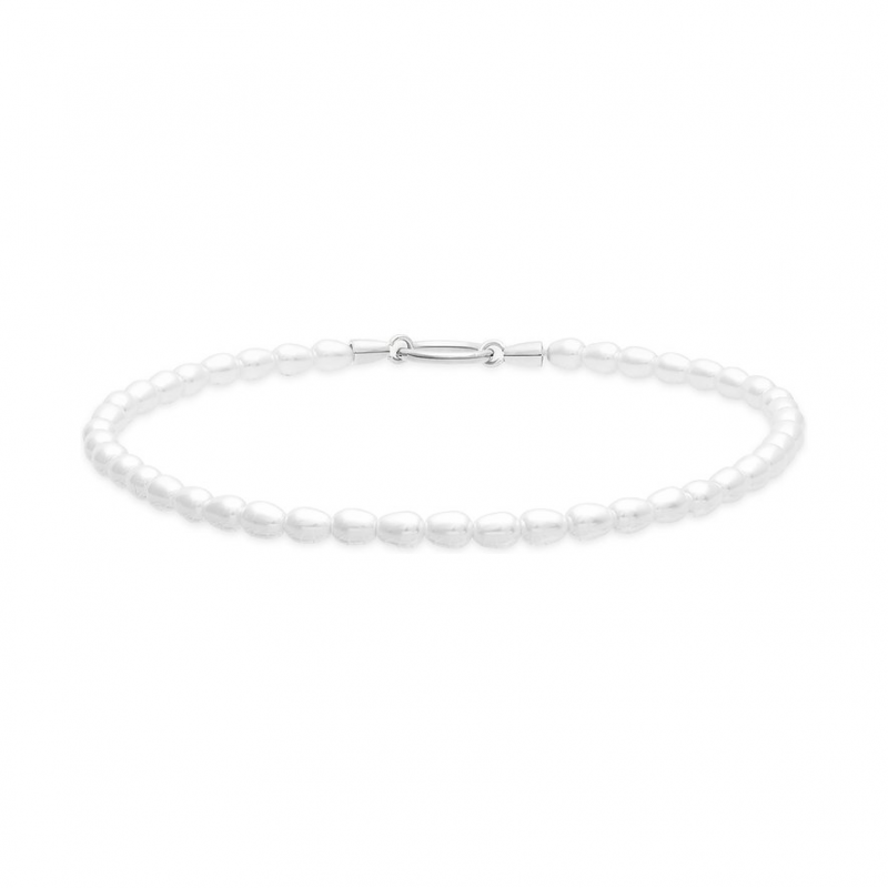 Tamaris Fußkette TJ-0761-A-25 Edelstahl, Perle – Bild 1 von 2