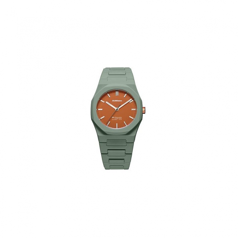 D1 Milano Unisexuhr 40.5mm, AlphaContrast PCBJ48 Polycarbonat
