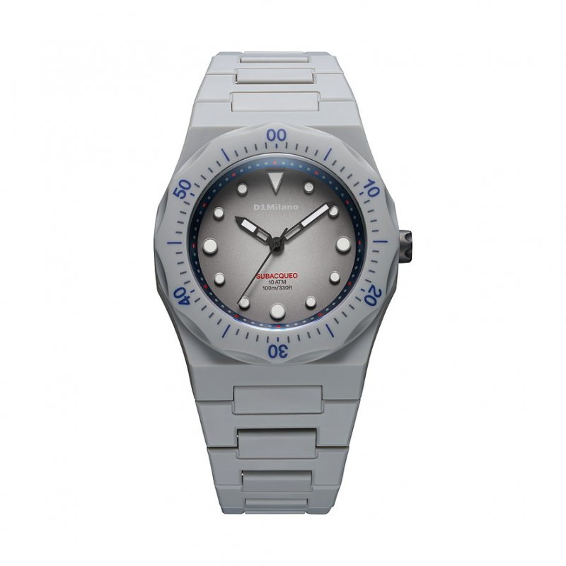 D1 Milano Herrenuhr 40.5mm, Steel Harbor PDBJ03 Polycarbonat – Bild 1 von 3