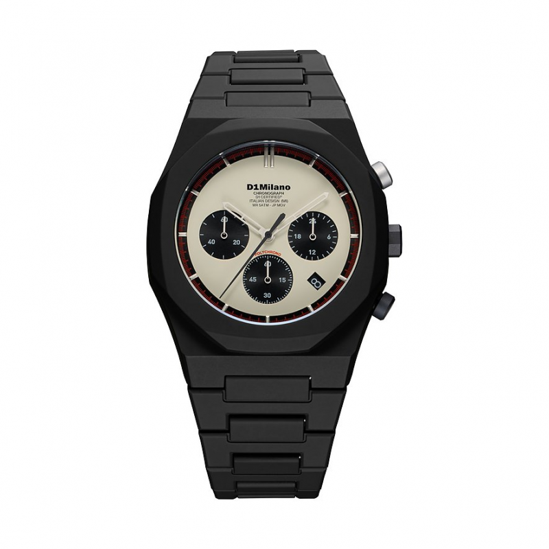D1 Milano Herrenuhr 40.5mm, Void Phantom PHBJ18 Polycarbonat – Bild 1 von 2