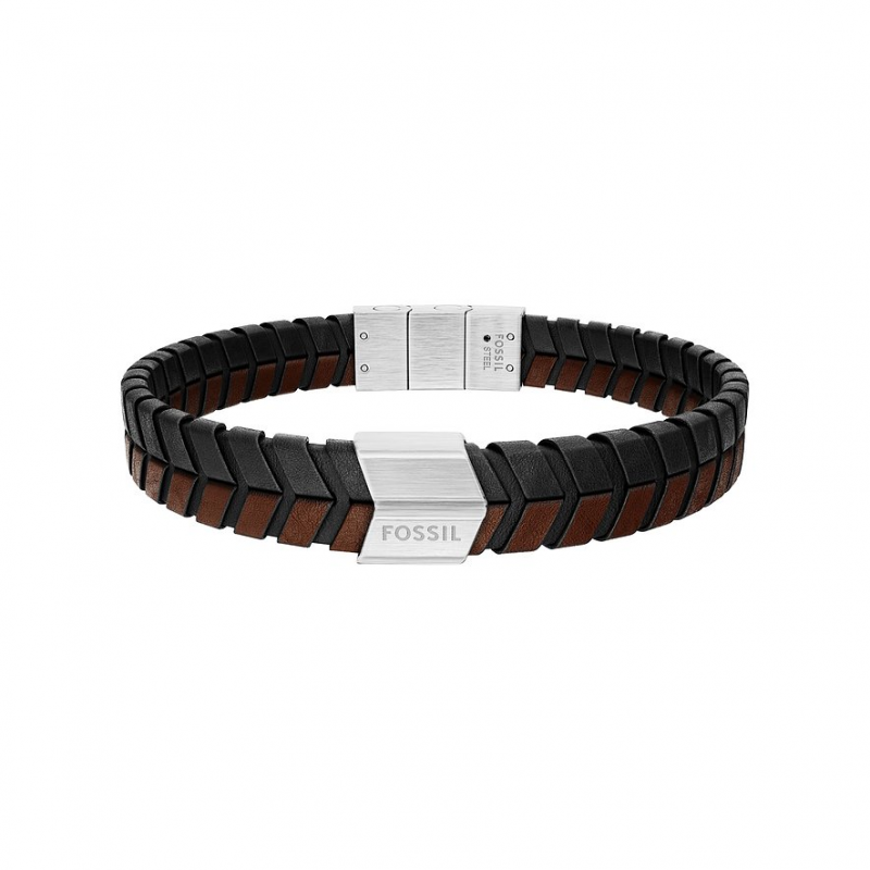 Fossil Armband Jewelry JF04984040 Leder, Edelstahl – Bild 1 von 3
