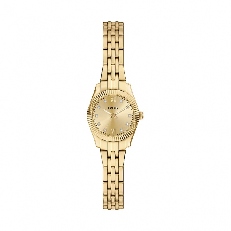Fossil Damenuhr Scarlette ES5474 Edelstahl – Bild 1 von 3