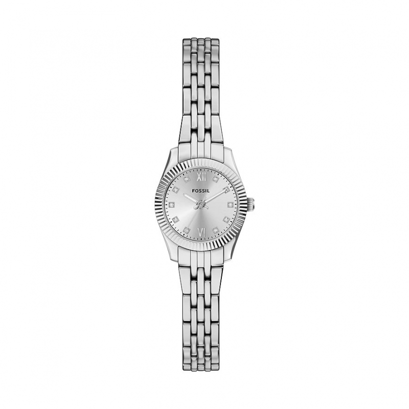 Fossil Damenuhr Scarlette ES5475 Edelstahl – Bild 1 von 3