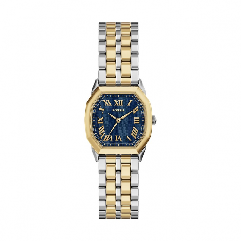 Fossil Damenuhr Harlow ES5480 Edelstahl – Bild 1 von 3