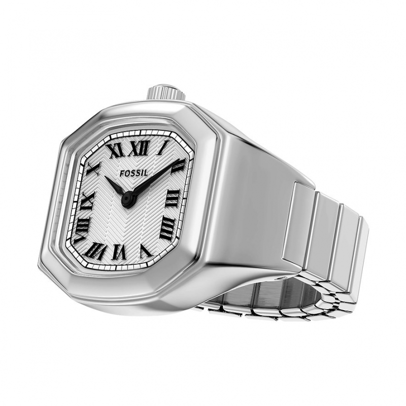 Fossil Damenuhr Watch Ring ES5482 Edelstahl – Bild 1 von 3