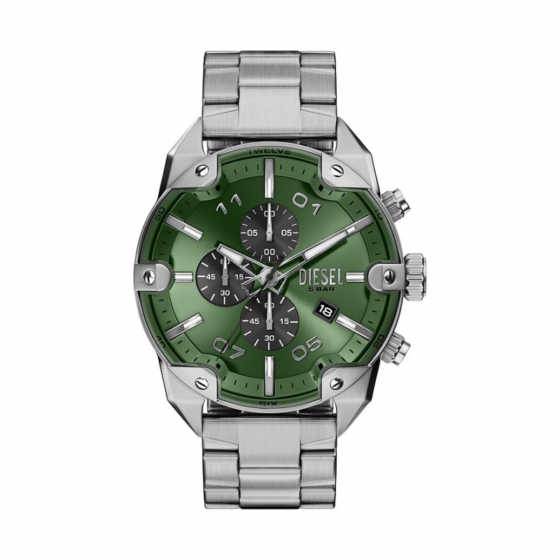 Diesel Chronograph Spiked DZ4712 Edelstahl – Bild 1 von 3