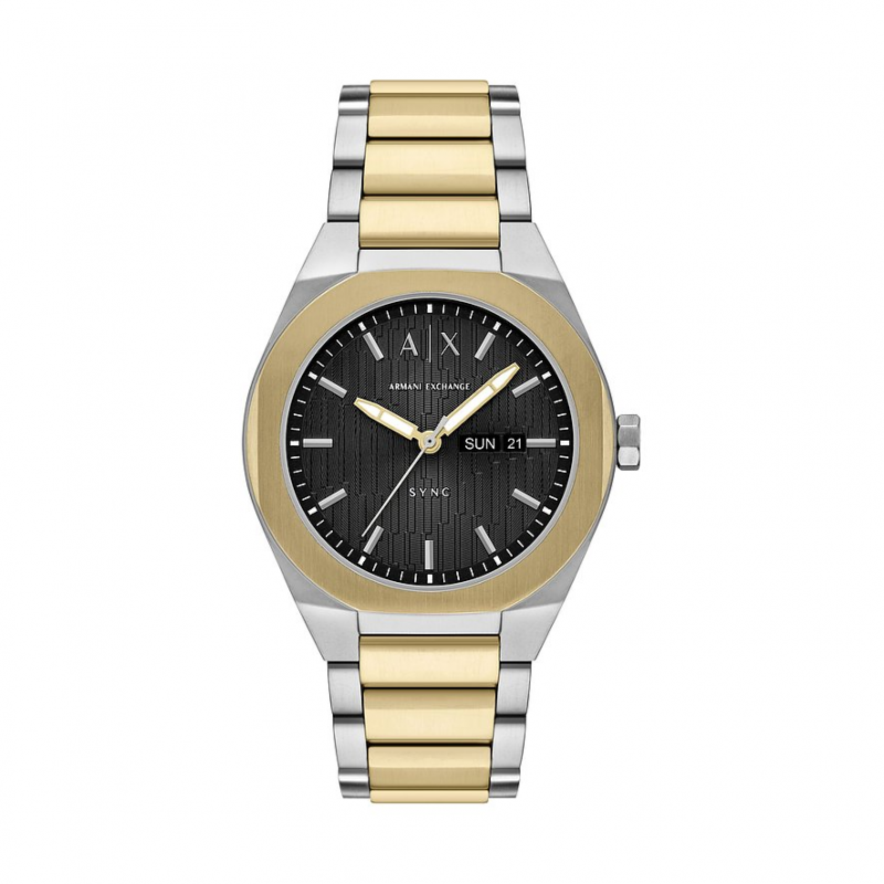 Armani Exchange Herrenuhr Sync AX4298 Edelstahl – Bild 1 von 3