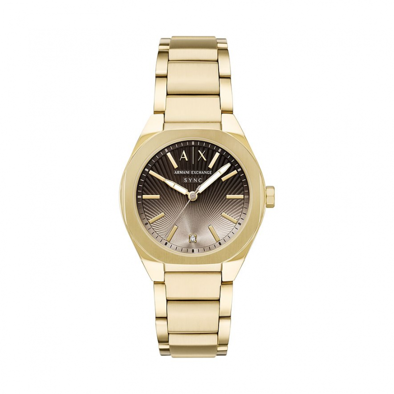 Armani Exchange Damenuhr Sync AX6031 Edelstahl – Bild 1 von 3