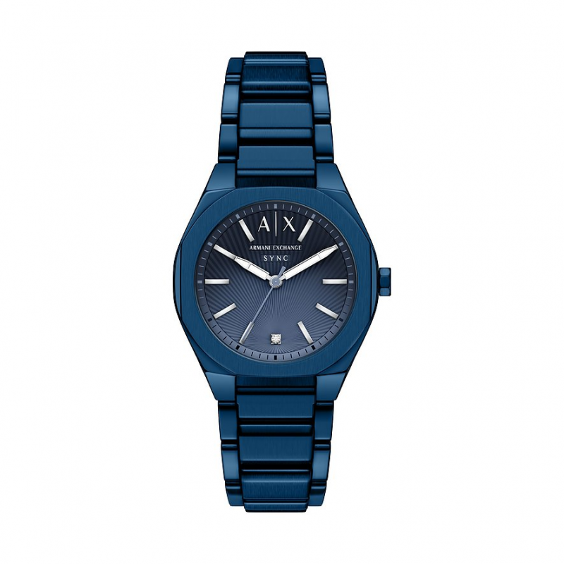 Armani Exchange Damenuhr Sync AX6032 Edelstahl – Bild 1 von 3