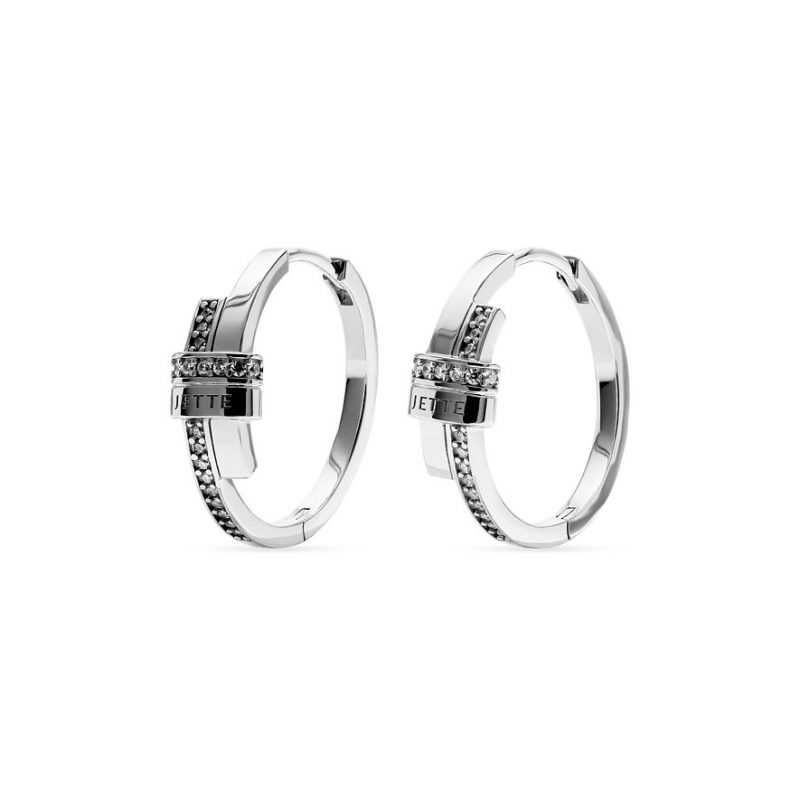 JETTE Creolen COSMOPOLITAN 89230131 925er Silber