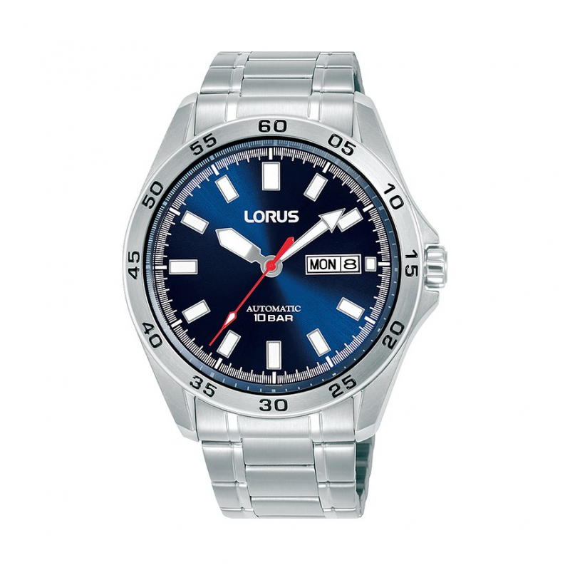 Lorus Herrenuhr Sports-Mechanical RL421CX9 Edelstahl