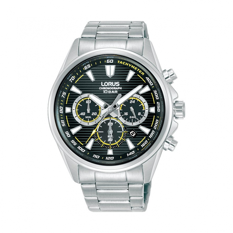 Lorus Chronograph Sports RT319LX9 Edelstahl