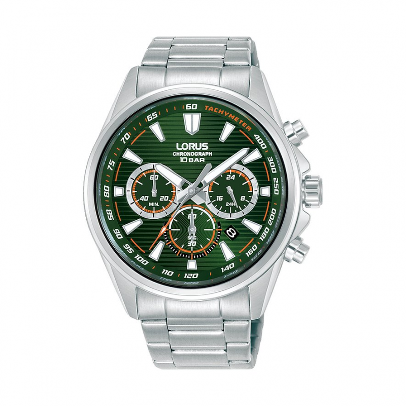 Lorus Chronograph Sports RT323LX9 Edelstahl
