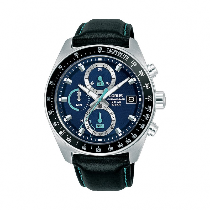 Lorus Chronograph Sports-Solar RZ623AX9 Edelstahl