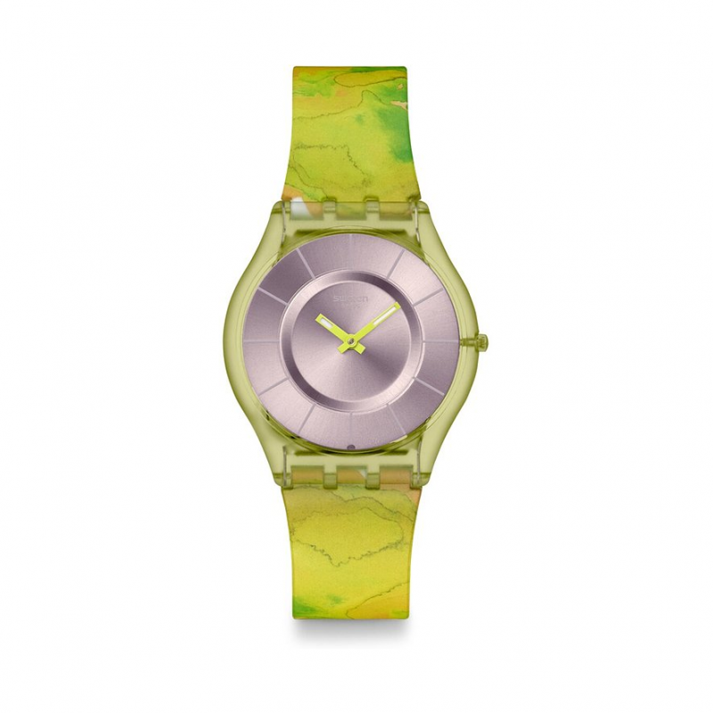Swatch Unisexuhr 2603 PAINTED PARADISE SS08G112 Kunststoff – Bild 1 von 3
