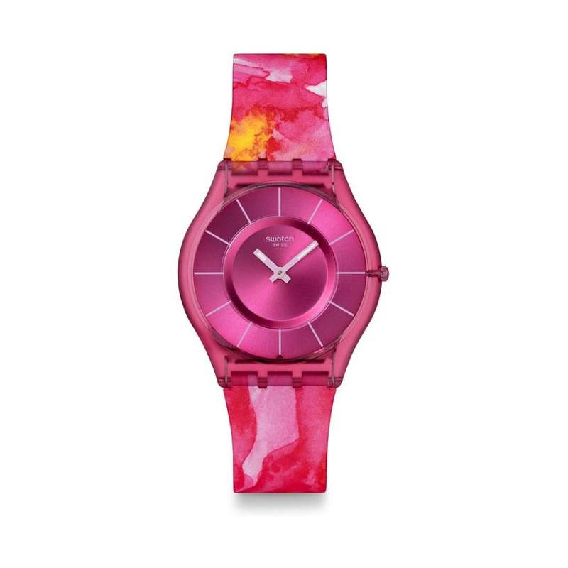 Swatch Unisexuhr 2603 PAINTED PARADISE SS08P113 Kunststoff – Bild 1 von 3