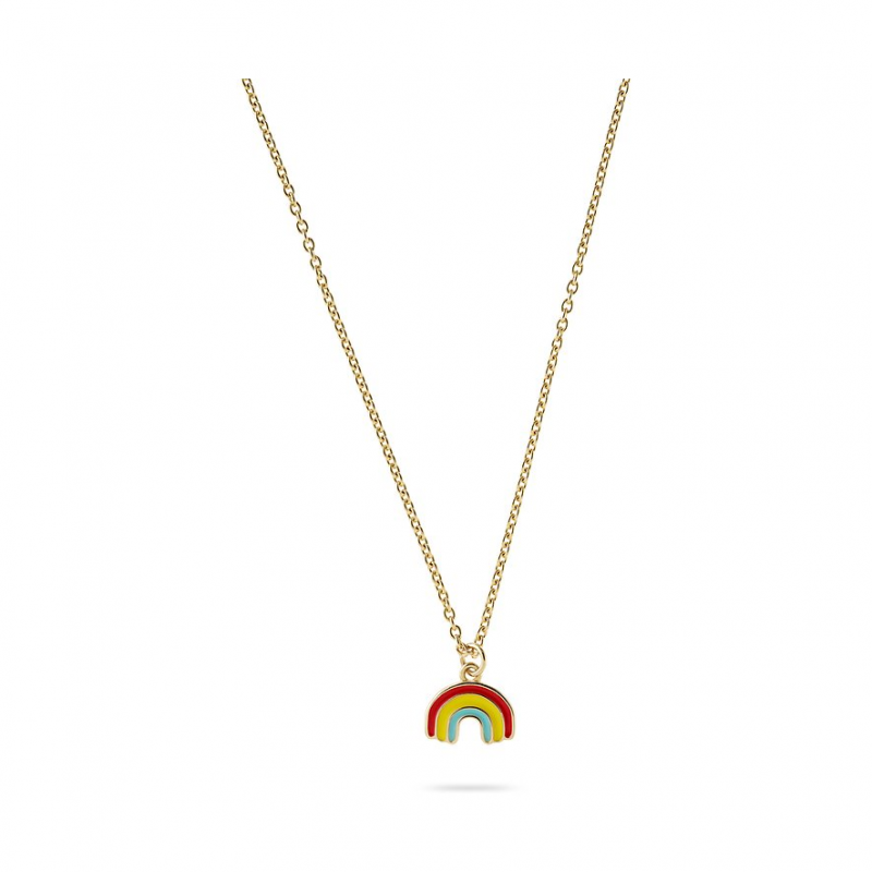 FAVS Kinderkette 89231265 925er Silber, Emaille