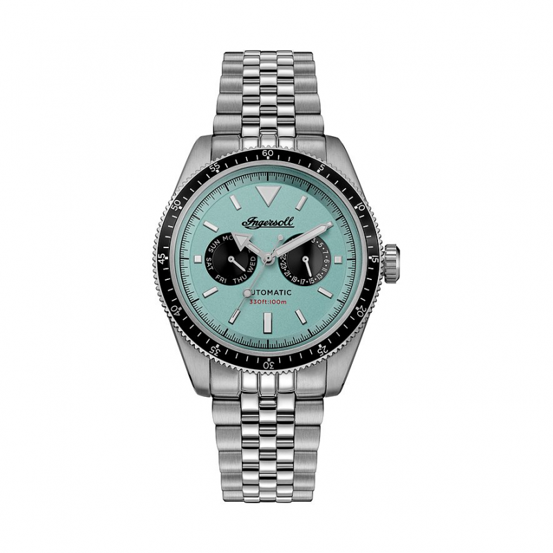 Ingersoll Herrenuhr The Outlaw, 43mm (S) I17202 Edelstahl – Bild 1 von 3