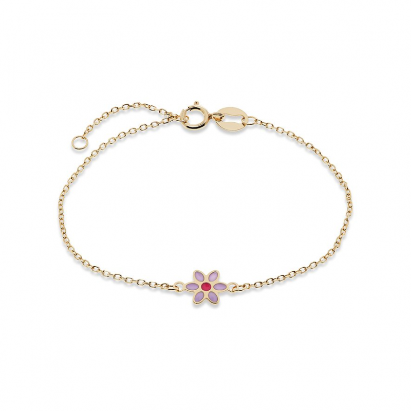 FAVS Little Friends Armband 89231980 375er Gelbgold