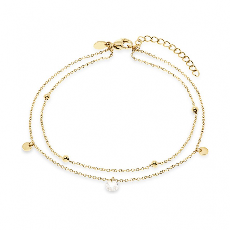 FAVS Fußkette 89232209 Edelstahl