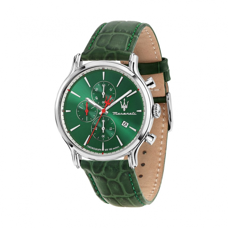Maserati Herrenuhr Epoca Slim R8871618022 Edelstahl – Bild 1 von 3