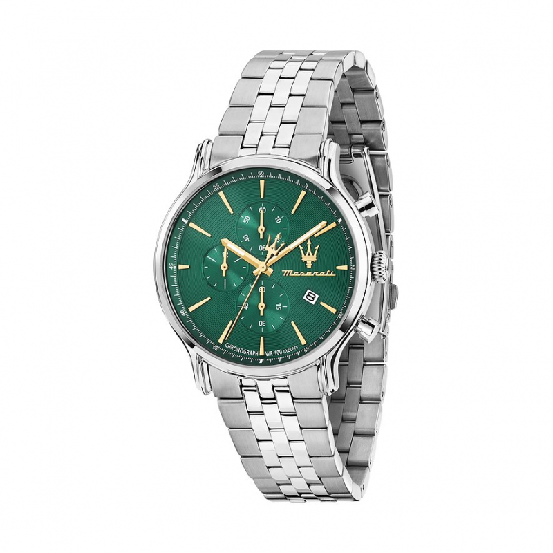 Maserati Herrenuhr Epoca Slim R8873618038 Edelstahl – Bild 1 von 3
