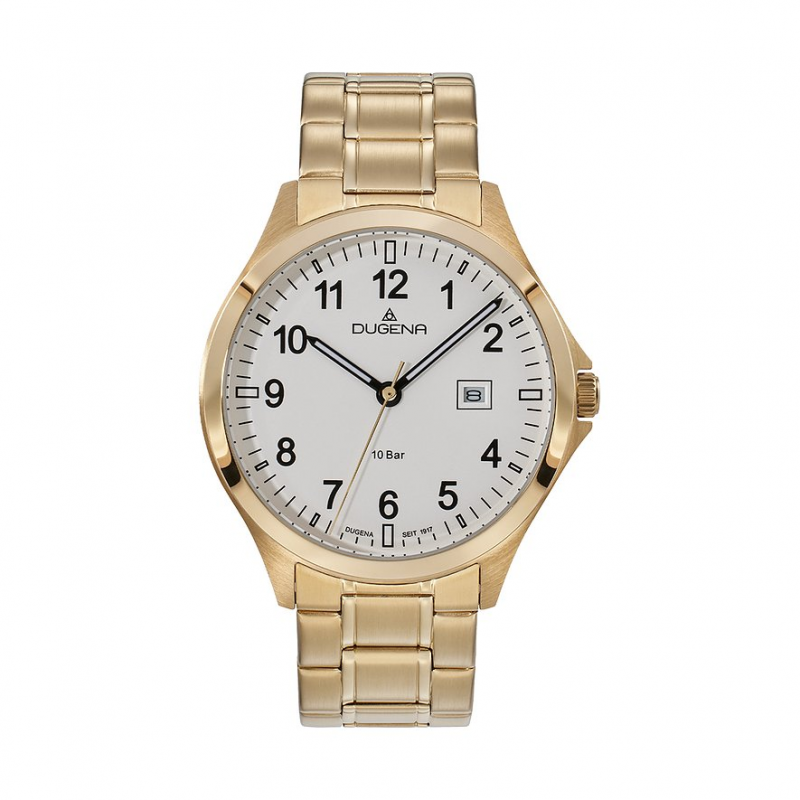 Dugena Herrenuhr Boston 4461186 Edelstahl