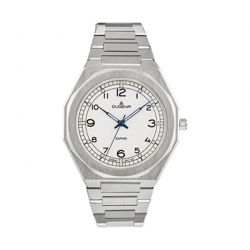 Dugena Herrenuhr München 4461226 Edelstahl