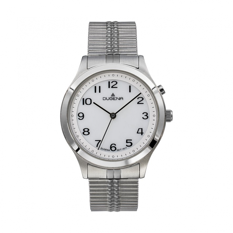 Dugena Herrenuhr Bari Licht 4461247 Edelstahl – Bild 1 von 3