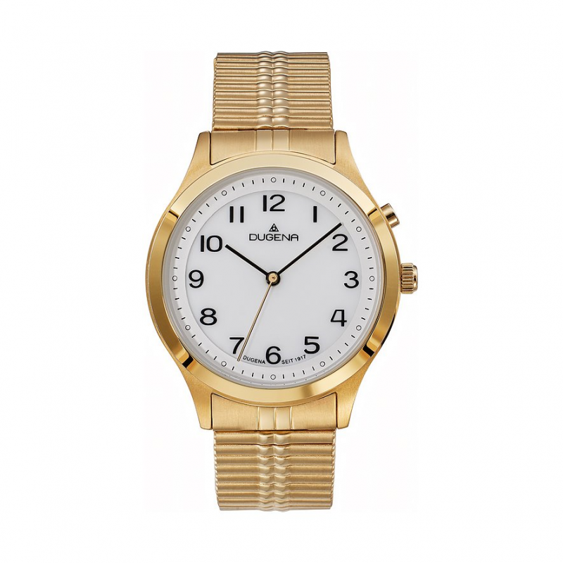 Dugena Herrenuhr Bari Licht 4461249 Edelstahl – Bild 1 von 3