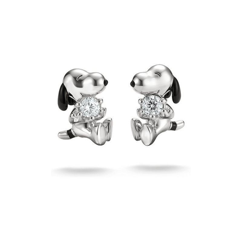 Thomas Sabo Ohrstecker Peanuts H2348-691-14 925er Silber, Emaille – Bild 1 von 2
