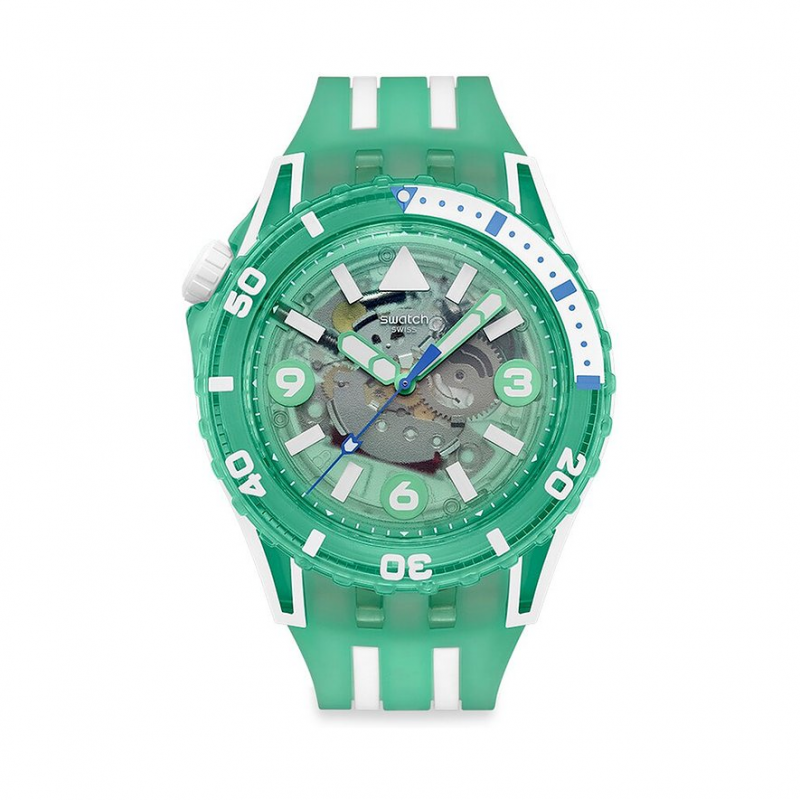 Swatch Unisexuhr 2604 SWATCH SCUBAQUA SSCU09L100 Kunststoff – Bild 1 von 3
