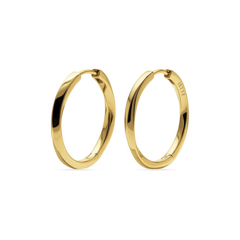 JETTE Creolen TWISTED 89233231 925er Silber