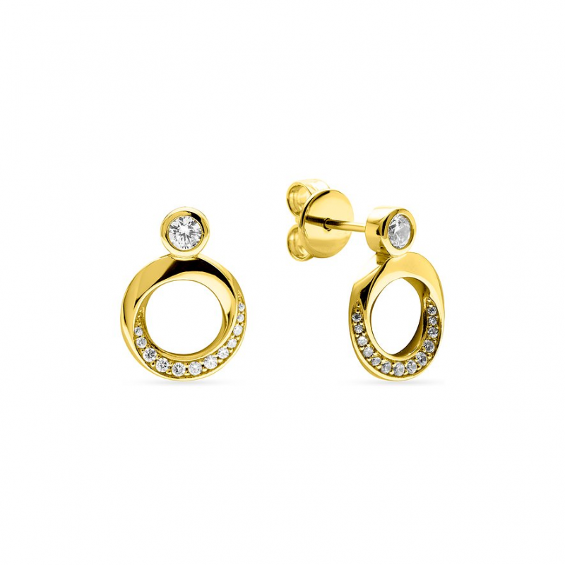 JETTE Ohrstecker TWISTED 89233236 925er Silber