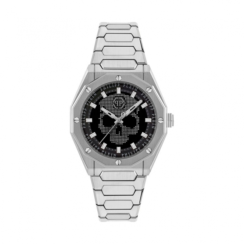 Philipp Plein Herrenuhr High-Conic PWWGA0126 Edelstahl, recycelt – Bild 1 von 3