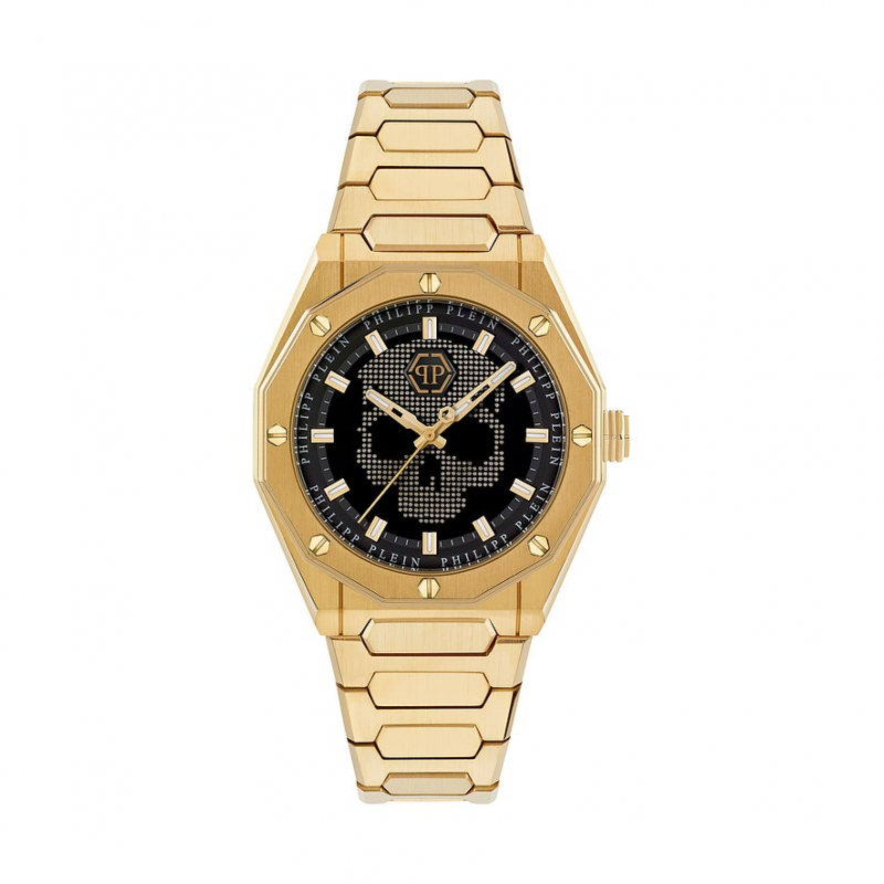 Philipp Plein Herrenuhr High-Conic PWWGA0326 Edelstahl, recycelt – Bild 1 von 3