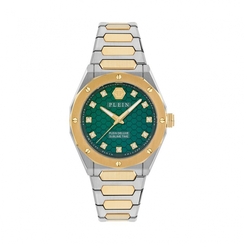Philipp Plein Damenuhr High-Conic PWVGA0326 Edelstahl, recycelt – Bild 1 von 3