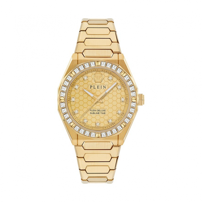 Philipp Plein Damenuhr High-Conic PWVGA0426 Edelstahl, recycelt – Bild 1 von 3