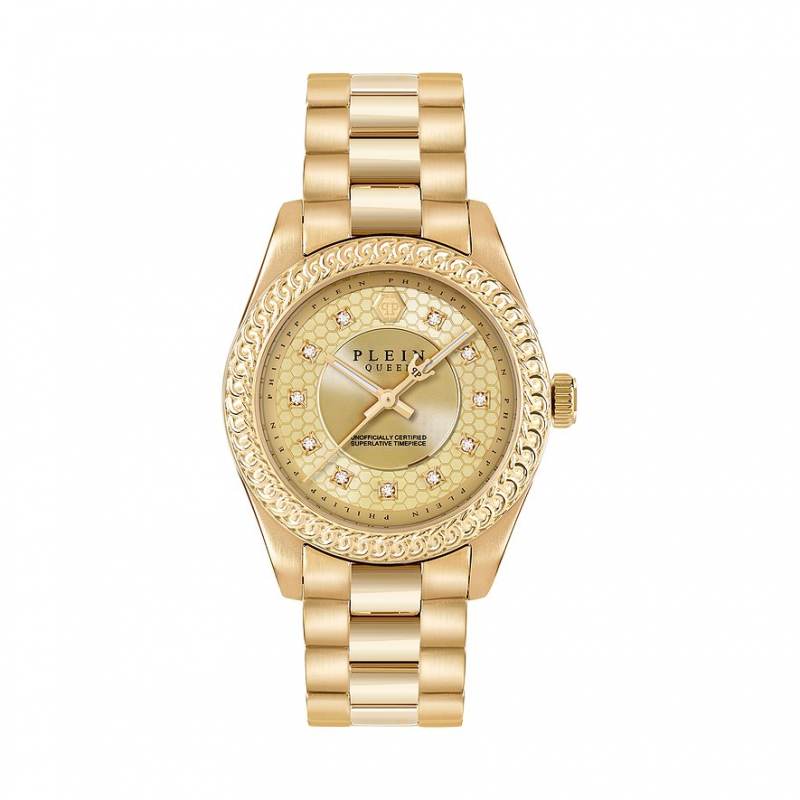 Philipp Plein Damenuhr Rock Couture PW7FA0526 Edelstahl, recycelt – Bild 1 von 3