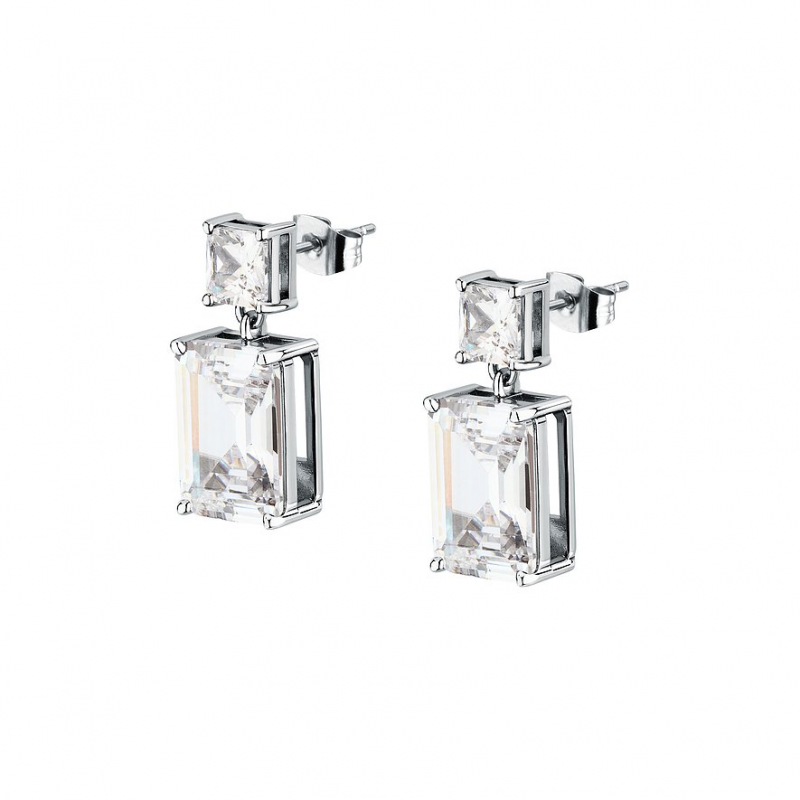 Karl Lagerfeld Ohrhänger Crystals KLBKE06 Messing, Edelstahl – Bild 1 von 3