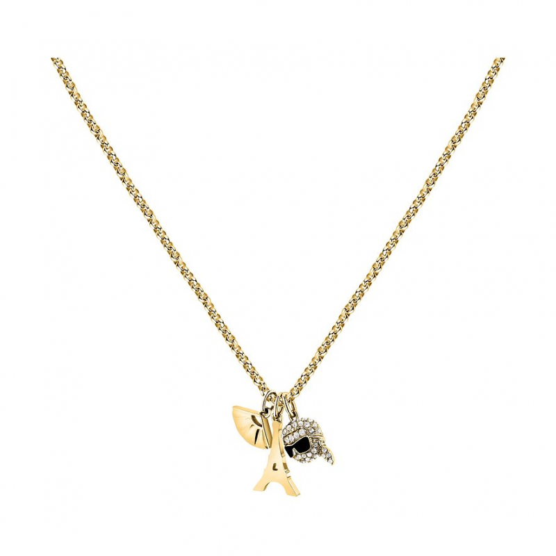 Karl Lagerfeld Kette Charms KLAYD35 Edelstahl – Bild 1 von 3