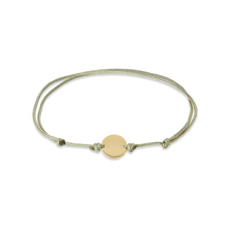 Valeria Armband 89233763 925er Silber, recycelt, Perlon/Nylon