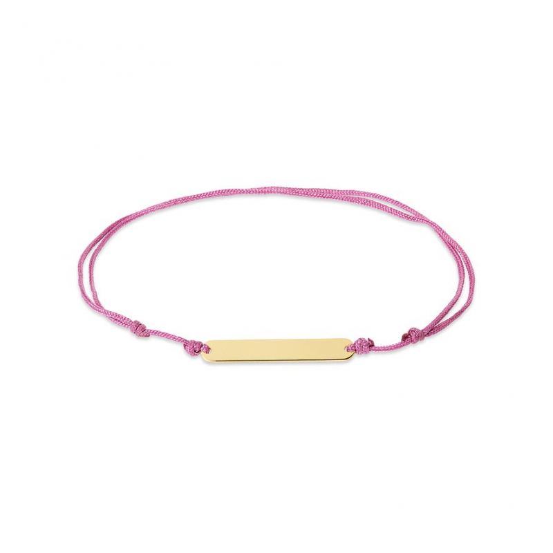 Valeria Armband 89233764 925er Silber, recycelt, Perlon/Nylon