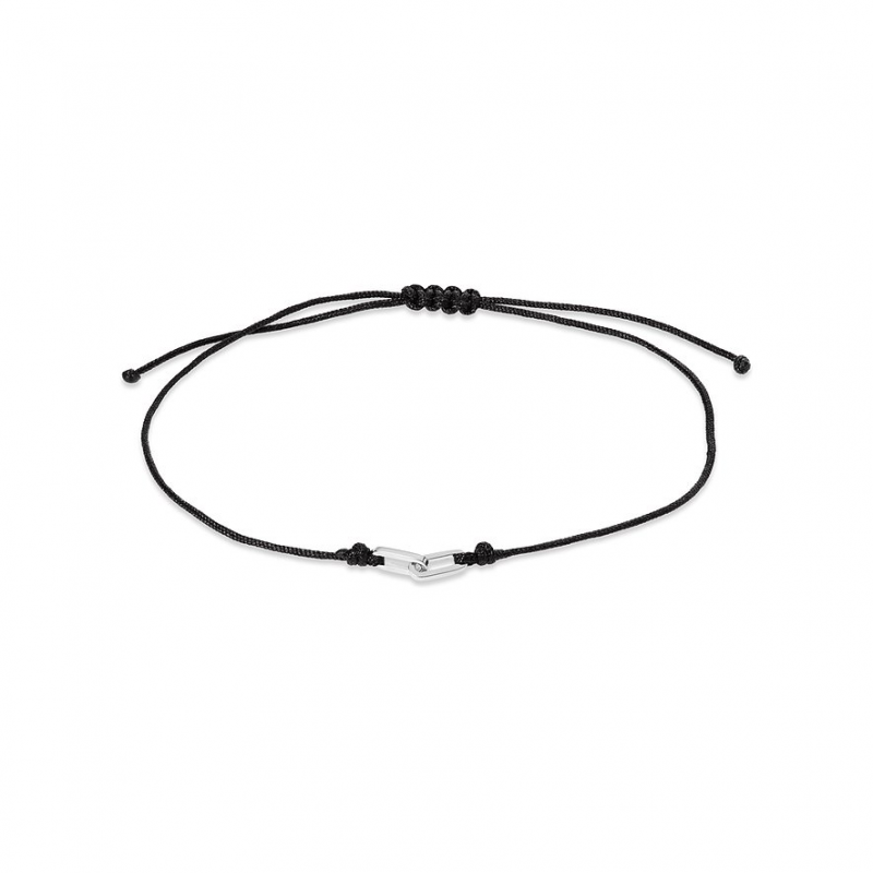 Valeria Armband 89233765 925er Silber, recycelt, Perlon/Nylon