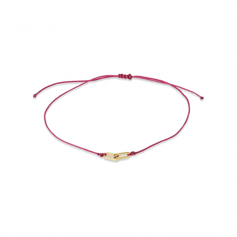 Valeria Armband 89233814 925er Silber, recycelt, Perlon/Nylon