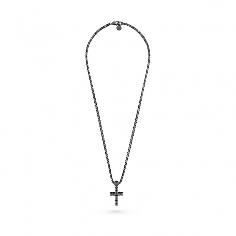 Philipp Plein Kette PJ5GA04NU Edelstahl – Bild 1 von 2