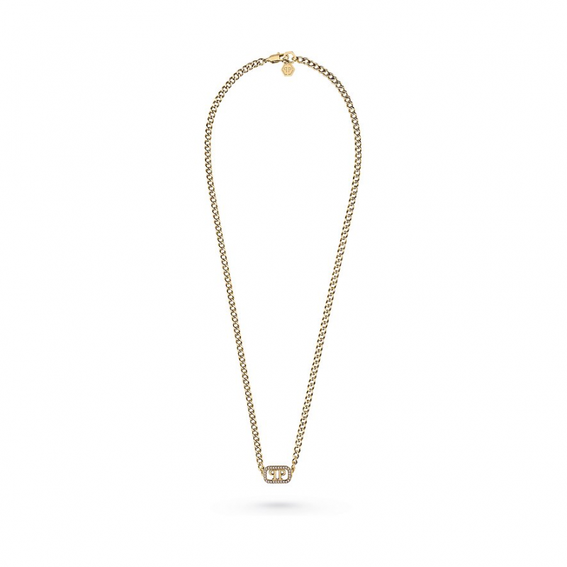 Philipp Plein Kette PJ1AA35NU Edelstahl – Bild 1 von 2