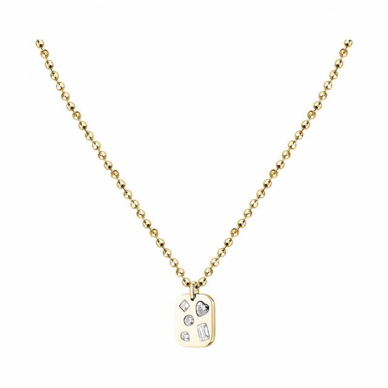 GCDS Kette Gipsy Gold GCAZE14 Edelstahl – Bild 1 von 3
