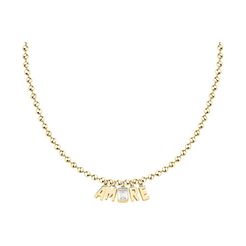 GCDS Kette Talking Jewels GCAZG01 Edelstahl – Bild 1 von 2