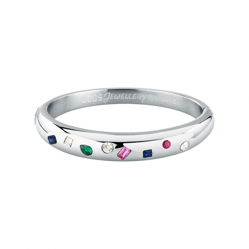 GCDS Armreif Forever Locked GCARK04 Edelstahl – Bild 1 von 3